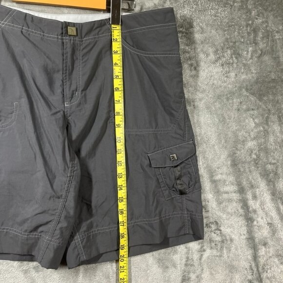 Mountain Hardware Hiking Shorts Womens Size 14 Gray Nylon Outdoor Performance - Picture 10 of 10